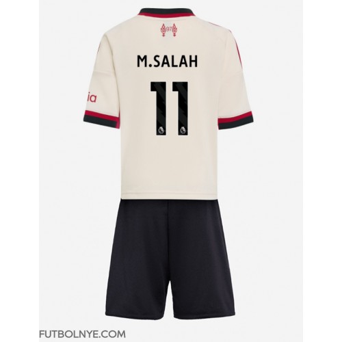 Camiseta Liverpool Mohamed Salah #11 Visitante Equipación para niños 2025-26 manga corta (+ pantalones cortos)